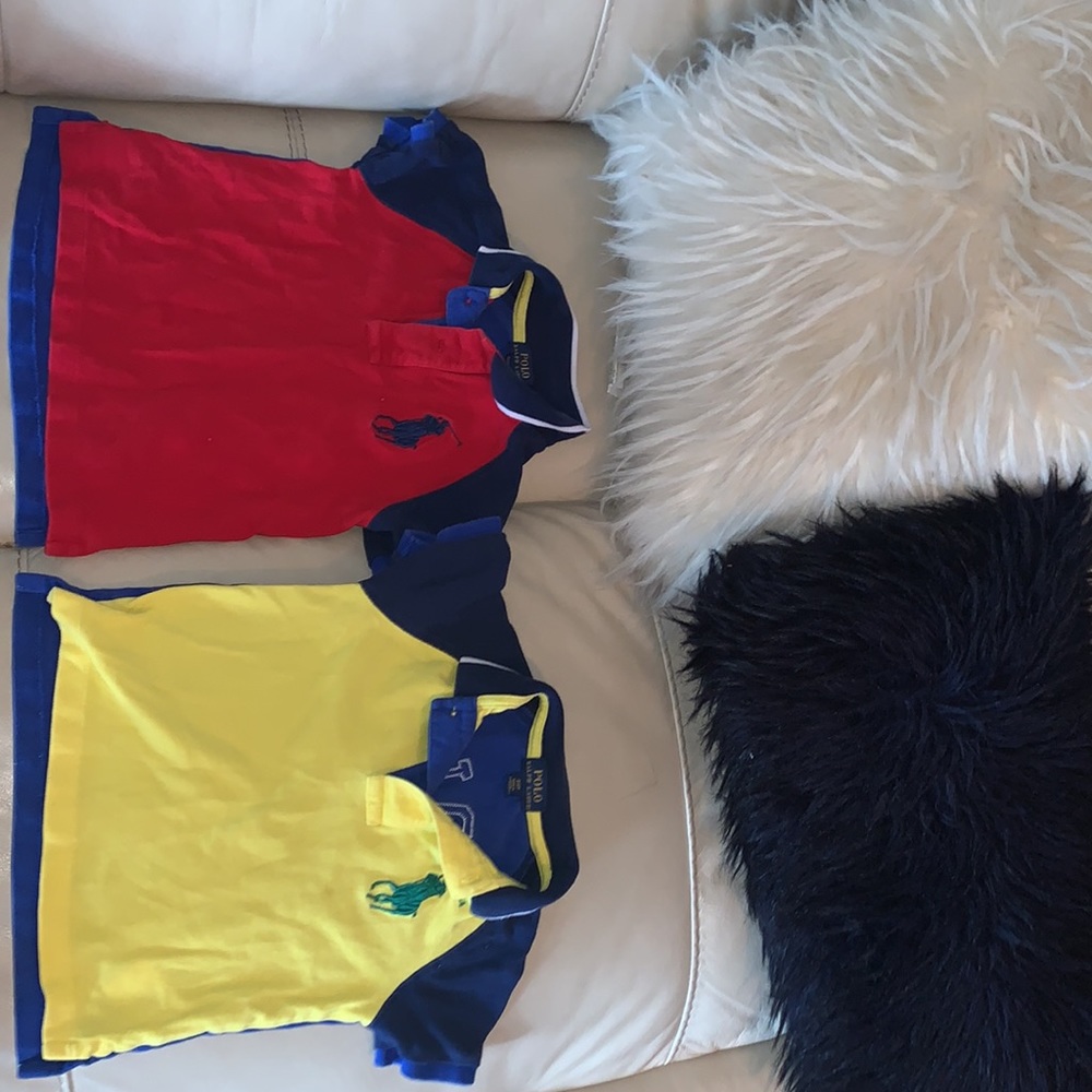 Colorblock Polo shirts